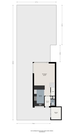 Floorplan - Rietzoom 104, 2804 CV Gouda
